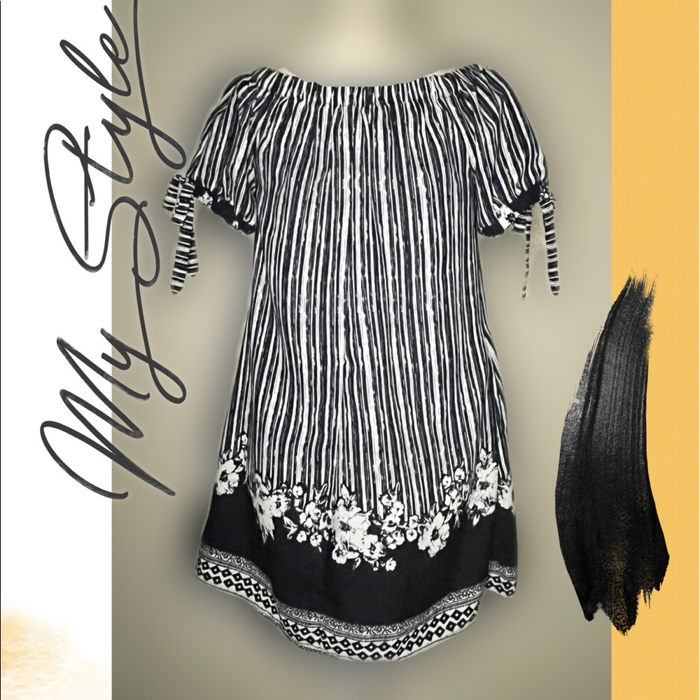 Off the shoulder dress